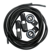 ELASTI-LACE lace & lock set - Black CROSSKIX